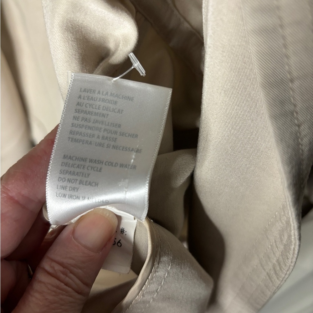 Tribal Utility Jacket Cream Size 12 - Picture 8 of 9